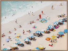  Sunbathers Canvas Art Print
