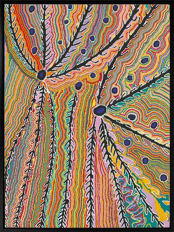 Wakirpirri Jukurrpa Multicolor Jukurrpa I Canvas Art Print