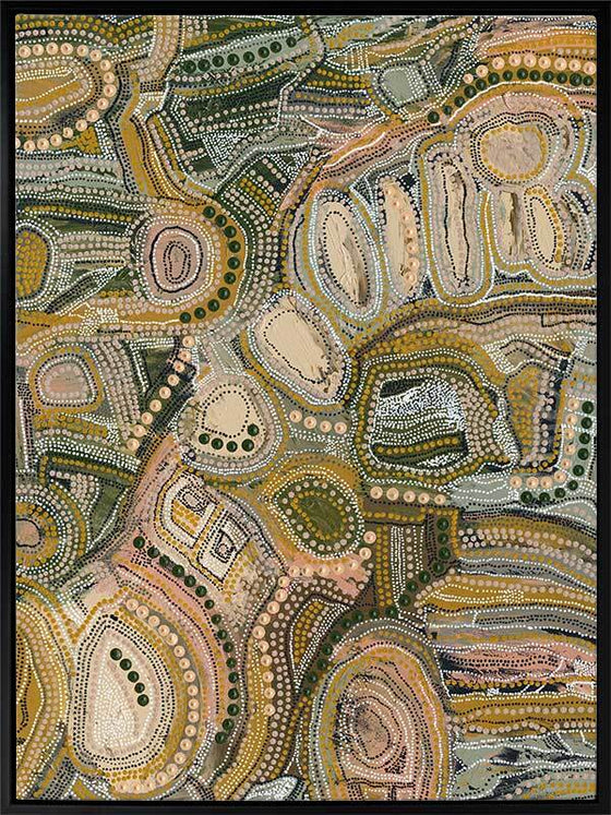 Wiraywinhangin Marramarra Canvas Art Print - As seen on the Block 2022