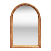  Arch Natural Rattan Mirror - Natural - Mosshead Trading Co