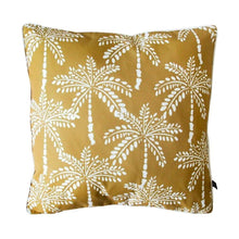  Outdoor Cushion - Mustard Palms - Mosshead Trading Co