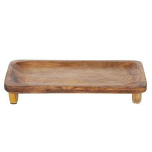  Wooden Footed Tray