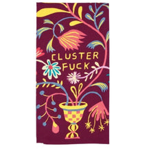  Vintage Inspired Dish Towel - 'Clusterf*ck'