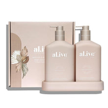  Al.ive Wash & Lotion Duo + Tray - Apple & Goji Berry