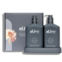  Al.ive Wash & Lotion Duo + Tray - Coconut & Wild Orange