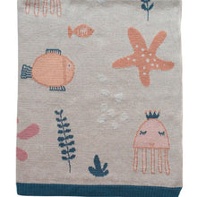  Indus Design Baby Blanket - Under the Sea Pink