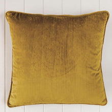  Golden Tan Velvet Cushion