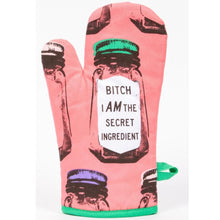  Vintage Inspired Oven Mitt - 'Bi*** I Am The Secret ingredient'