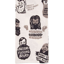  Vintage Inspired Dish Towel - 'Awesome F***ing Beard '