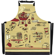  Vintage Inspired Apron - 'Feed You F******'