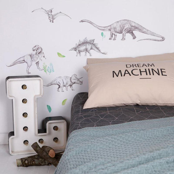 Dinosaur Invasion Wall Décor Stickers - Mosshead Trading Co