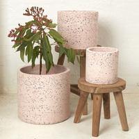  Maya Pink Flecked Pot - Mosshead Trading Co